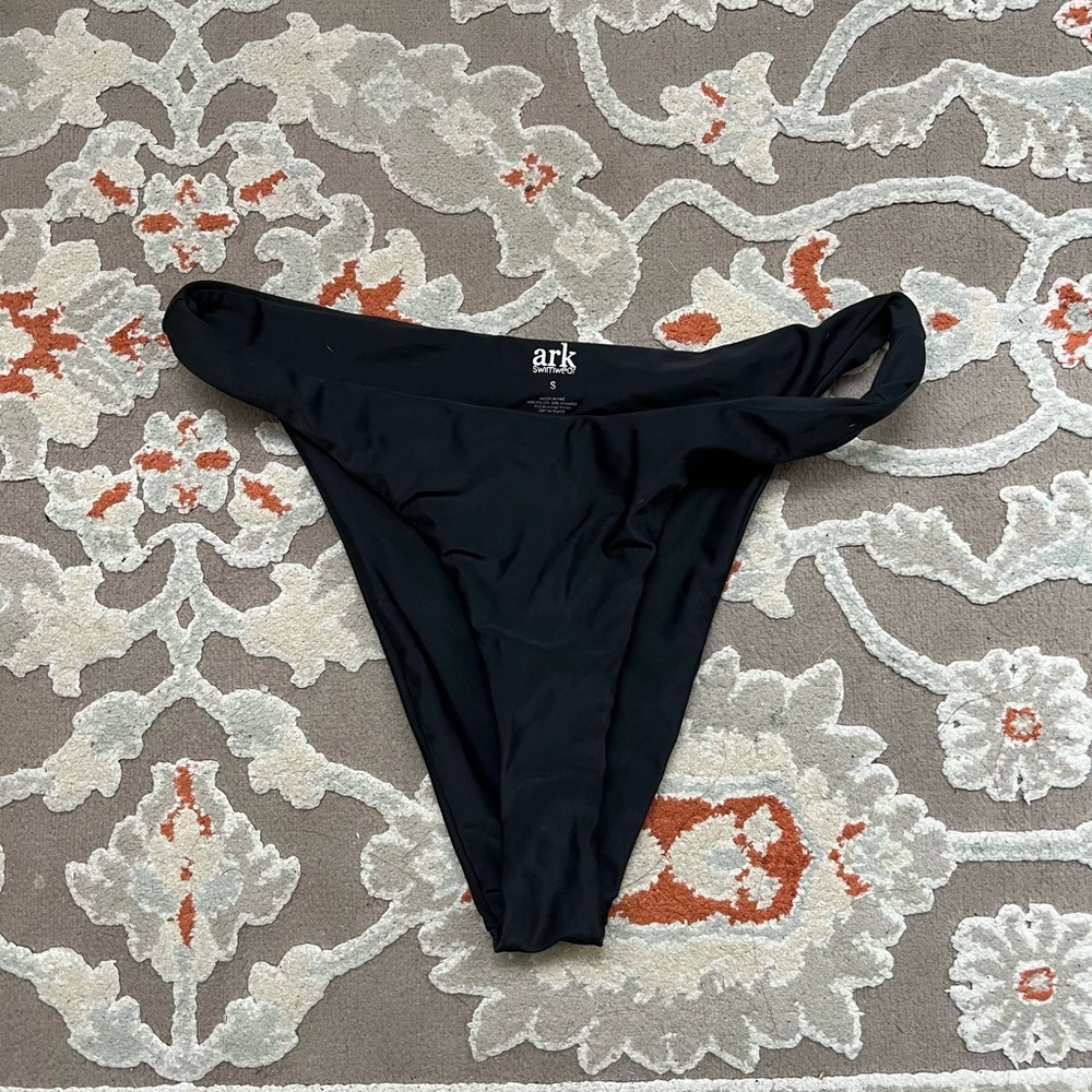 Ark Swimwear High Waisted Black Bottoms